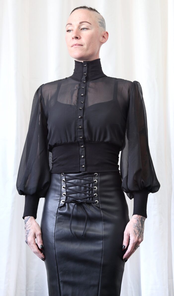 Bishop Sleeve Blouse //Morgana - Sewing Pattern Printable PDF - Image 9